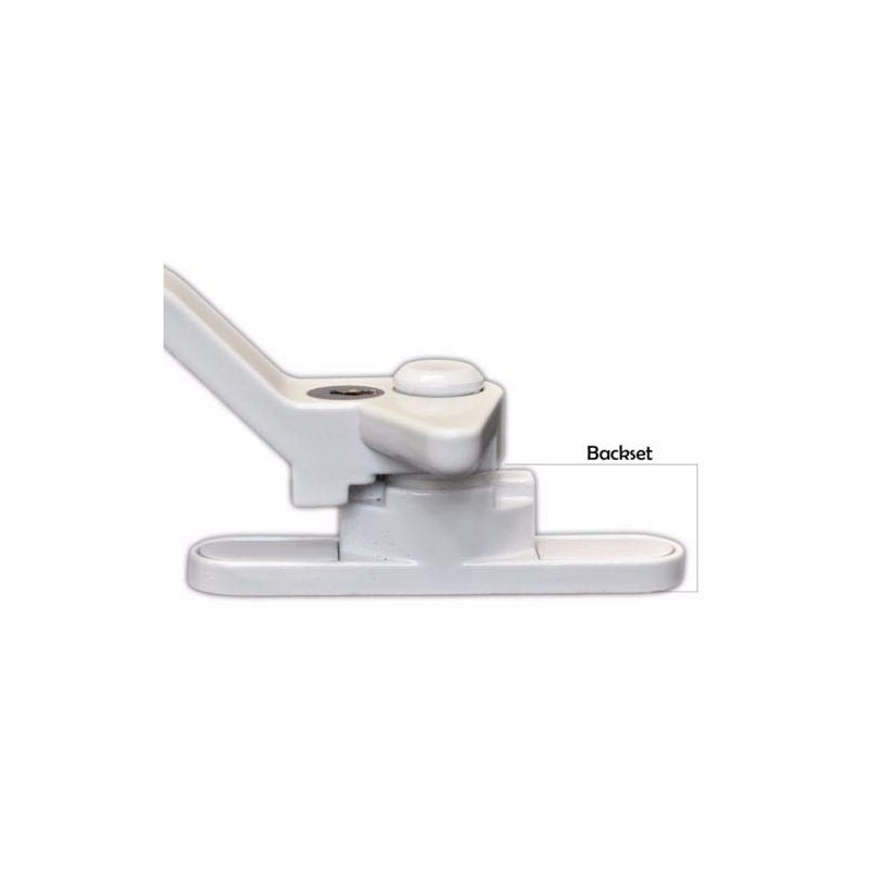 uPVC Window Handle Avocet Cockspur Window Handle, Right, 9mm Backset,