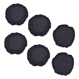 jojofuny 6pcs Stretchable Headphone Covers Washable Ear Pad Protectors for Headphones Moisture-Wicking Dust Covers Fits Models