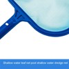 Leaf Net Pool Mesh Flat Water Swimming Cleaning Blue Skimmer