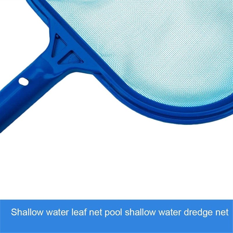 Leaf Net Pool Mesh Flat Water Swimming Cleaning Blue Skimmer