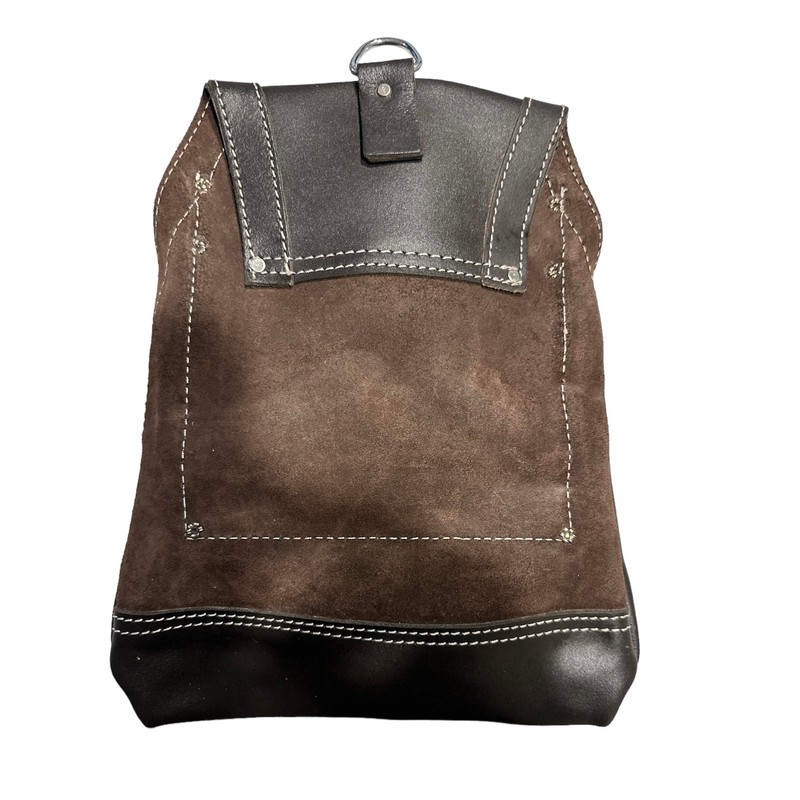 RM 10 Pocket Leather Tool Pouch with 2 Hammer Holders