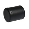 Leatherette Dice Cup Felt Lining Shaker Quiet for Playing Yahtzee/