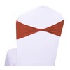 MDS Pack of 125 Spandex Chair Sashes Bows Elastic Stretch