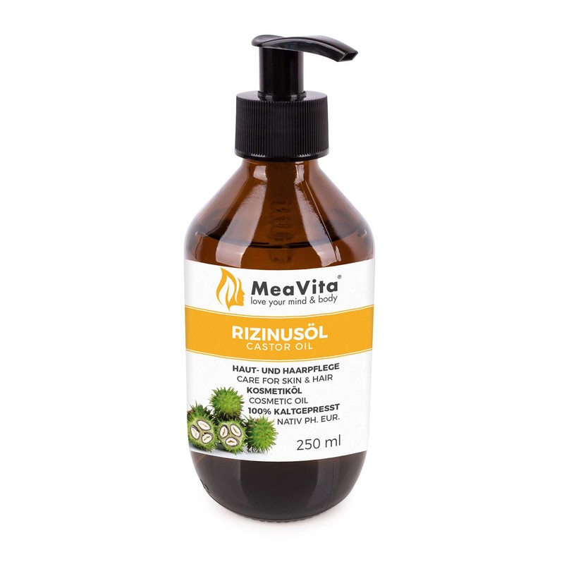 VitaFeel Castor Oil - 100% Cold Pressed Oil, 250 ml,