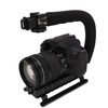 PULUZ U C Shape Video Action Stabilizing Handle Grip ABS