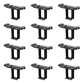 12Pcs Solar Panel Water Drainage Clips, PV Photovoltaic Modules Cleaning Clips for Water Drain Solar Panel Mud Removal Clip, 45mm