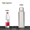 Outdoor 1.5L Ti Water Bottles Sports Water Bottle with Strainer