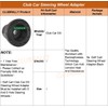 CLUBRALLY Golf Cart Steering Wheel Adapter for Club Car DS