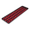 TEKTON 1/2 Inch Drive 3-Rail Socket Organizer Set, Red (45-Tool)