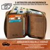 MATADOR Wallet 6408, light brown, Classic