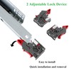 6 Pairs of 16 Inch Undermount Soft Close Drawer Slides,Bottom