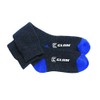 ICE ARMOR Clam Base Layer Socks, 1 Pair, Gray, Medium-Large,