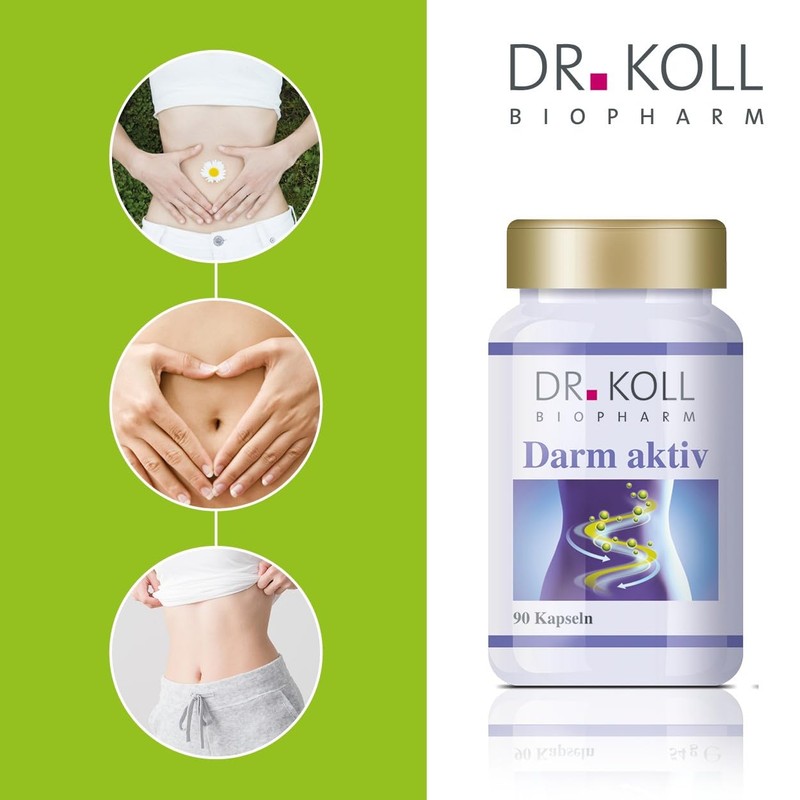 Dr. Koll Darm Active Capsules - Optimal Intestinal Support with