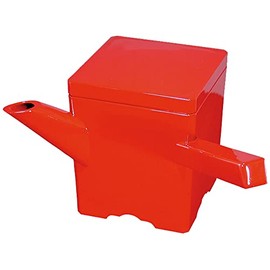 Fukui Craft 15158830 Shingenroku Square Hot Water Bottle (Large) Vermilion