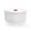 Guzzini - Save IT Deep Vacuum Container (M) - White, 16,3x16,3xh11 cm - 1150 cc