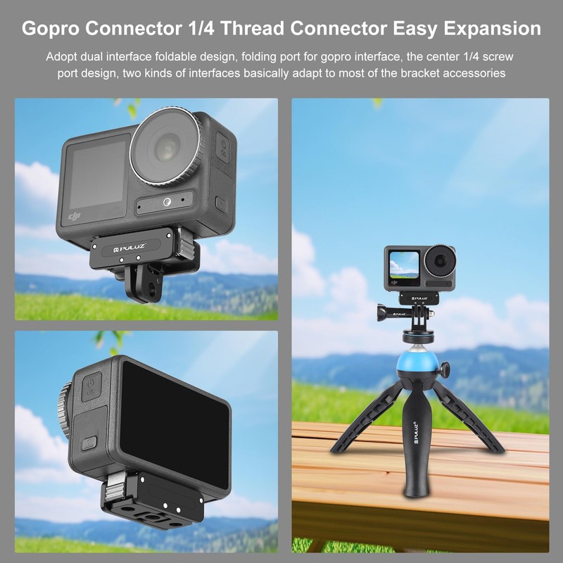 PULUZ Magnetic Quick Release Adapter Connector for DJI Osmo Action
