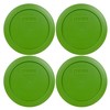 Pyrex Bundle - 4 Items: 7200-PC 2-Cup Green Plastic Food