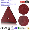 SPARKMOTO Triangle Reflector, Trailer Triangle Reflector, Trailer Triangle Reflector, Red