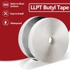 LLPT Butyl Tape Black 1 Inch x 33Ft 2 Pack