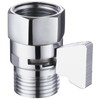 Aomasi Water Flow Control Valve, Solid Brass Shower Head Flow