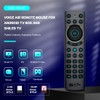 Bluetooth Voice Remote Control,USB Wireless Voice Control Sensing Backlit Air