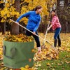 Garden Waste Bag Collapsible Canvas Reusable Water Resistant Garden Yard