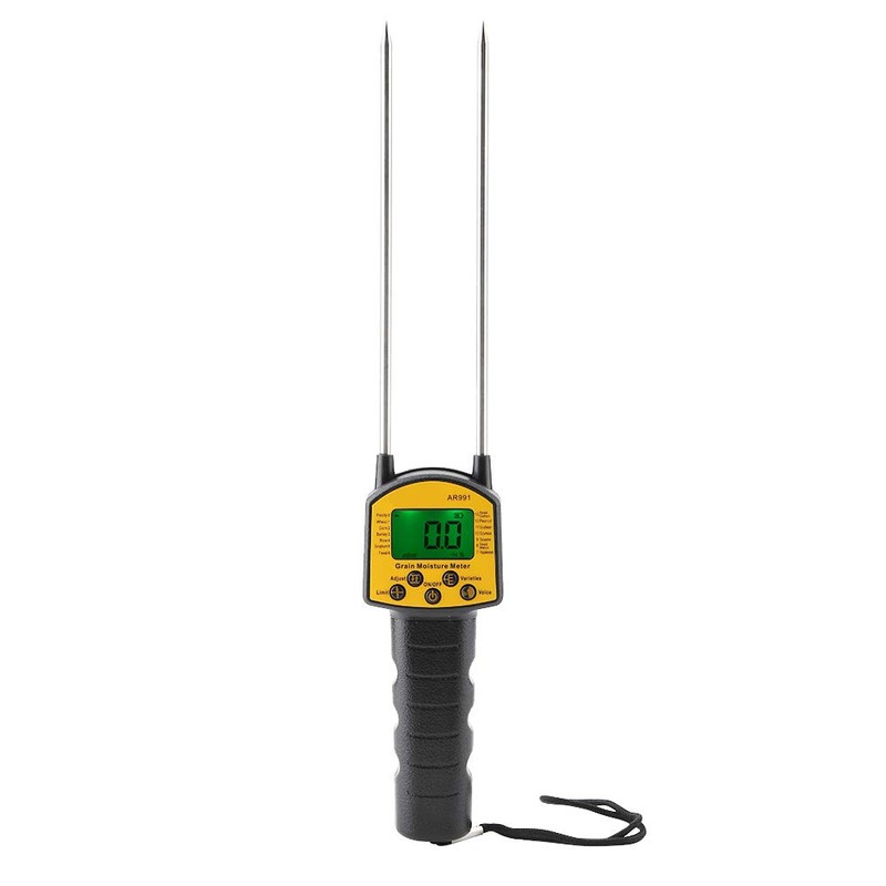 Portable Hay Meter, Digital LCD Meter for Wheat Corn Rice