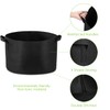 Garden4Ever 5-Pack 15 Gallon Grow Bags Heavy Duty Container Thickened