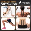 FASHLON PRO Synthetic Kinesiology Tape (2 Rolls, 40 Precut Strips,