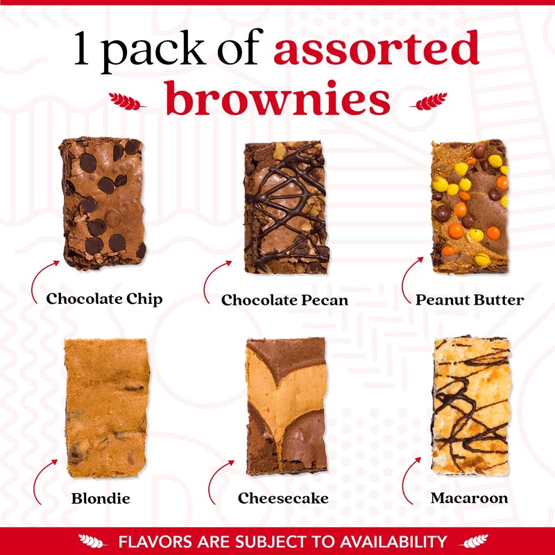 David's Cookies Assorted Brownies in Carton Box | Enjoy Our