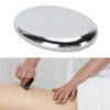 62x44x10mm Oval Shape Terahertz Stone Plate Fascia Scraper Massage Scraping