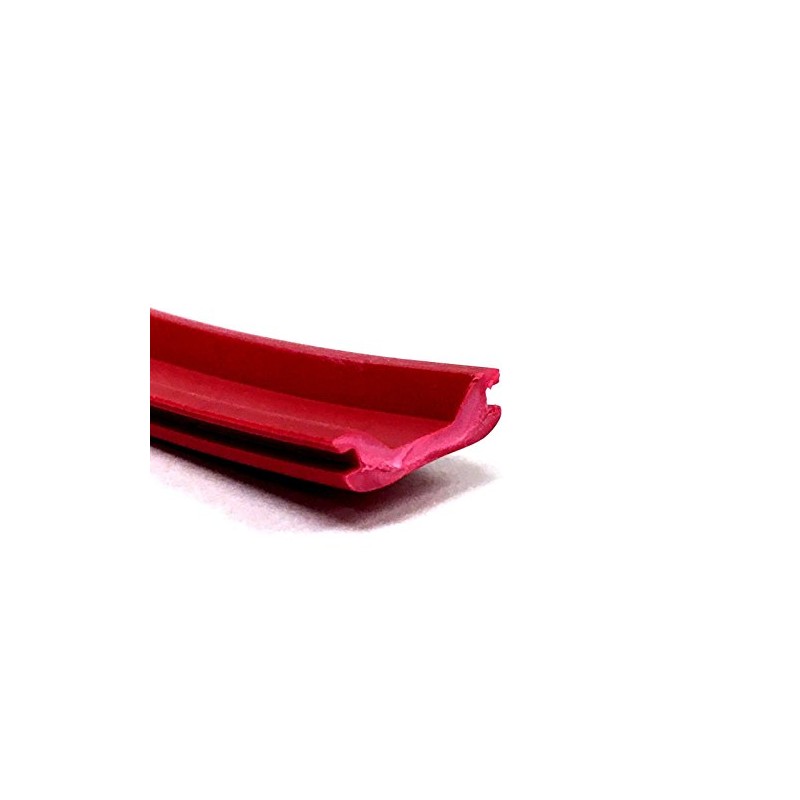 LPC Red RV Camper Trailer Thick Vinyl 3/4" x 24'