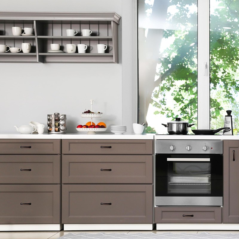 Ravinte Decor 3 Pack Cabinet Handles Arch Cabinet Pulls -