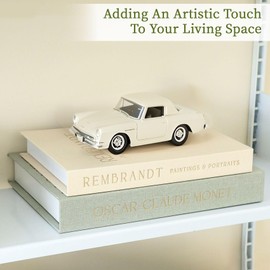 Stozanovic Set of 2 Linen Decorative Books for Home Decor,Fake/Faux Books for Coffee Table Decor, Bookshelf or Mantle Decoration,Modern Stylish Photo Storage or Keepsake Box