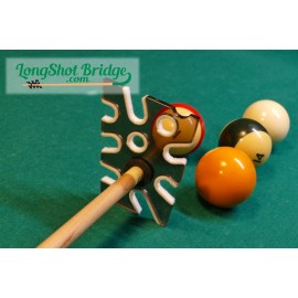 LongShot Bridge Pool Bridge Billiard Bridge made by LongShot - Mechanical Pool Bridge  V2 Smoke