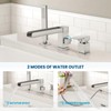 gotonovo Roman Tub Faucet with Handheld Shower 3 Hole Deck