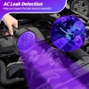 REALHUNLEE UV Flashlight Black Light, 100 LED Blacklight Flashlight Dry