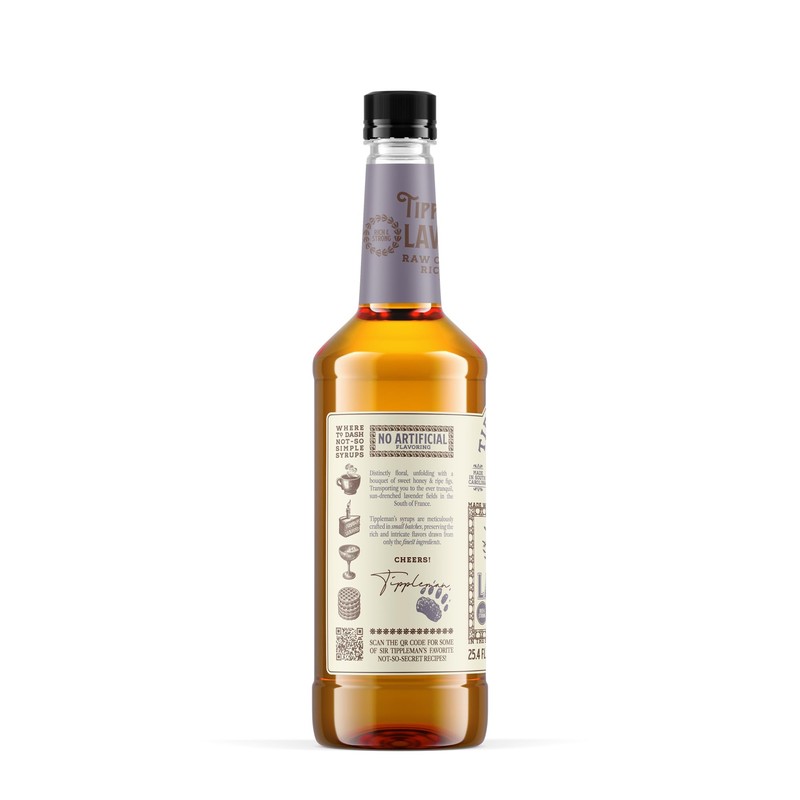 Tippleman's Lavender Coffee Syrup - Rich Flavor for Hot or