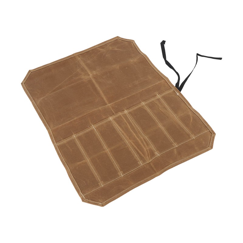 Camping Utensil Bag Canvas Cookware Knife Storage Bag Portable Tools