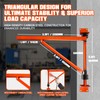 Wall Mount Jib Crane Hoist Bracket, 660lb Load Capacity Heavy