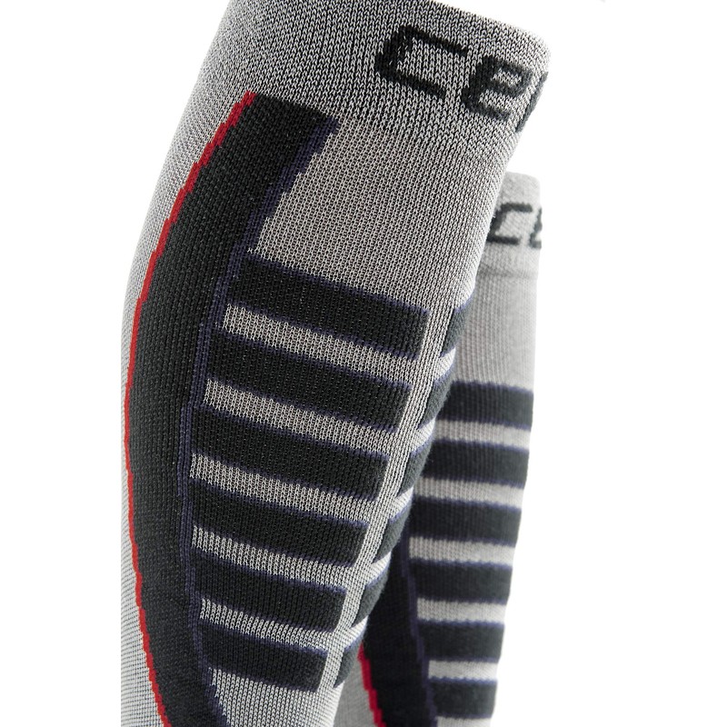 CEP Obstacle Run Compression Socks Silver Mens