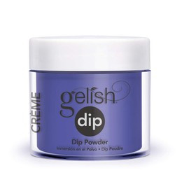 Gelish Powder Dip Collection (Making Waves) Blue Nail Dip Powder, Vibrant Color, Professional Quality, High Shine, Chip-Resistant, 0.8 ounce.