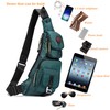NICGID Sling Bag Chest Shoulder Backpack Crossbody Bags for Men