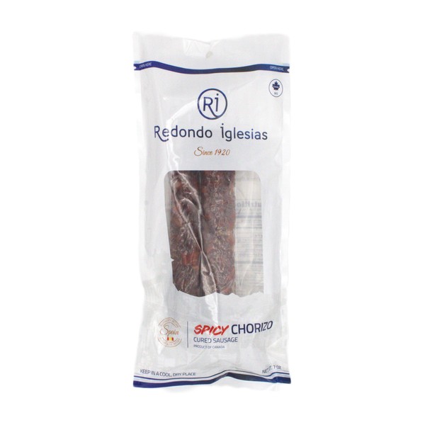 Spicy Chorizo Horseshoe (7oz) – Authentic Spanish Dry-Cured Sausage, Traditional