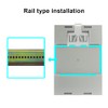 KETOTEK Energy Meter Single Phase AC40-300V 100A, Din Rail KWH