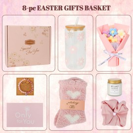 TIAN DIAN Gift Baskets for Women, Gifts for Women, Mom, Wife, Girlfriend, Sister, Her - Happy Birthday, Christmas, Valentine's Day, Mothers Day Gifts