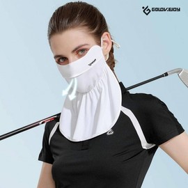 Golf UV Protection 3D Fit Full Face Mask Bicycle Neck Warmer XTJ83 Golf Face Mask (Purple)