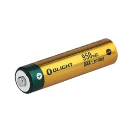 OLIGHT B Pro AAA Rechargeable NiMH Batteries, 12-Count Pack, 950mAh High Capacity, Battery Voltage 1.2V, Ideal for Everyday Devices, Eco-Friendly