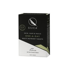 Qsilica Skin Hair & Nails One A Day 30 Vegan Tablets