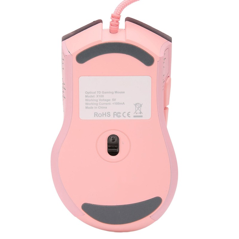 Gaming Mouse USB2.0 4 Adjustable DPI RGB Backlit Ergonomic Design
